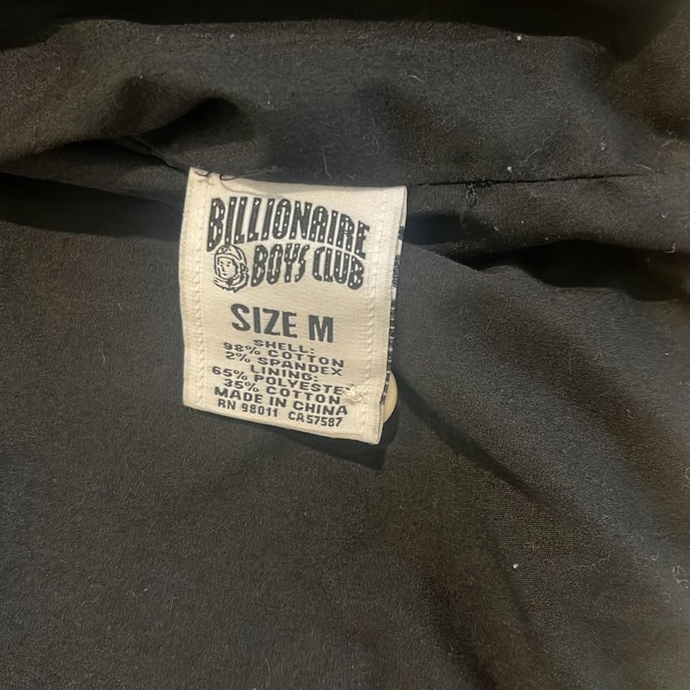 Billionaire Boys Club Rose Bloom Jacket White/Eggnog | size M - Picture 5 of 8